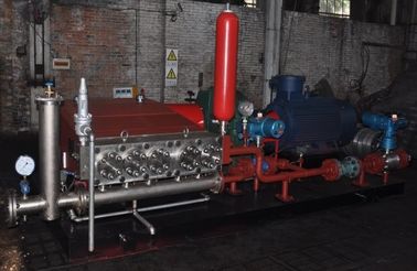 Five Cylinder Horizontal Plunger Pump For Crude / Produced Oil Delivery