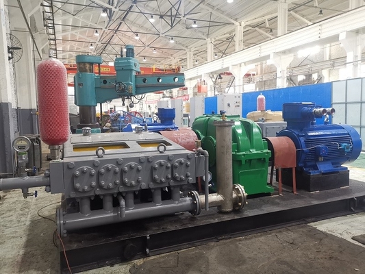 5ZB400 five-cylinder Water Injection Pump with 400KW Electric Motor Driven